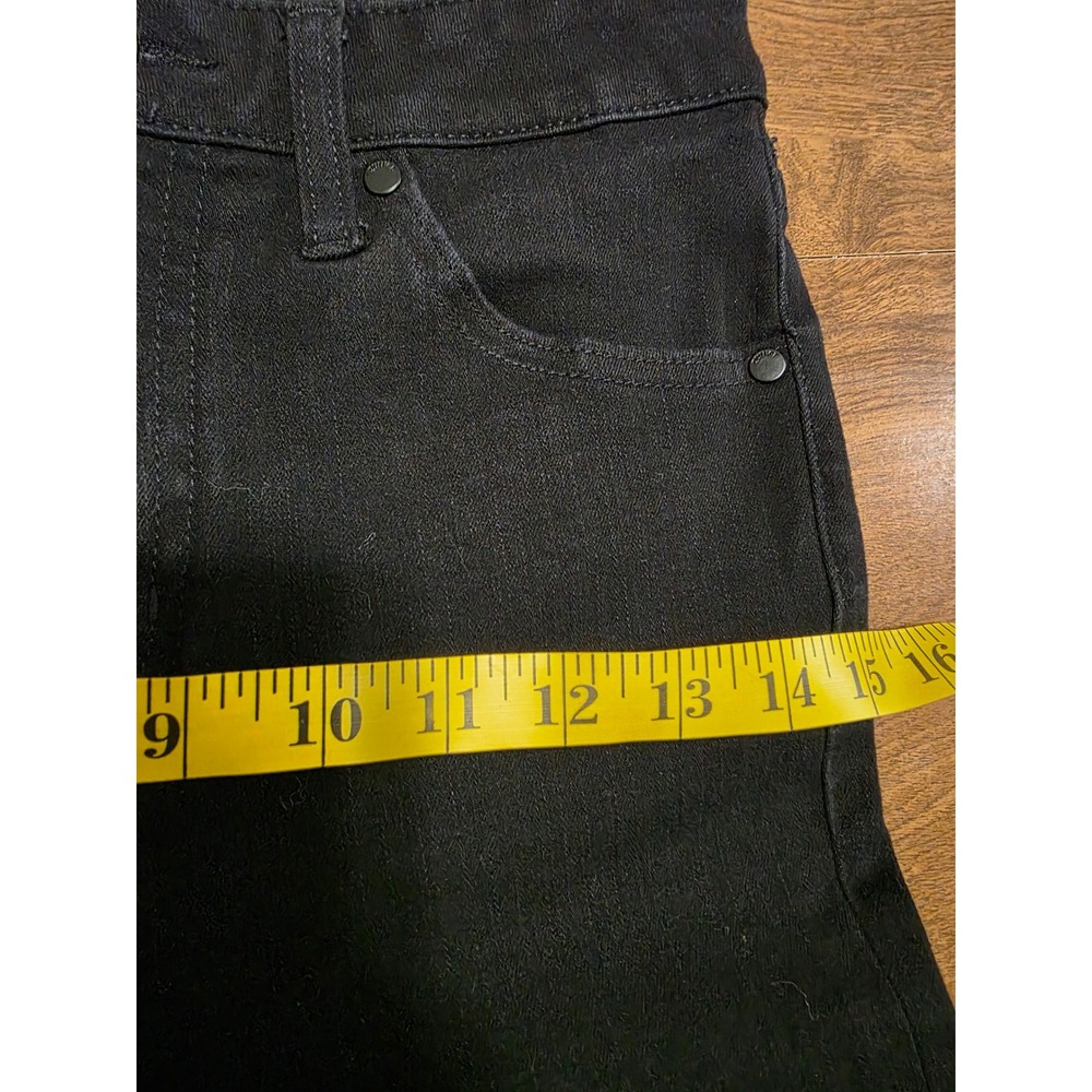 Quince Black Stretch High‎ Rise Skinny Jeans Size 26 casual  Inseam 28 - Picture 8 of 16